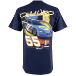 NASCAR (M&O)  - Michael Waltrip #55 T-Shirt 2006 Medium Vintage Retro 