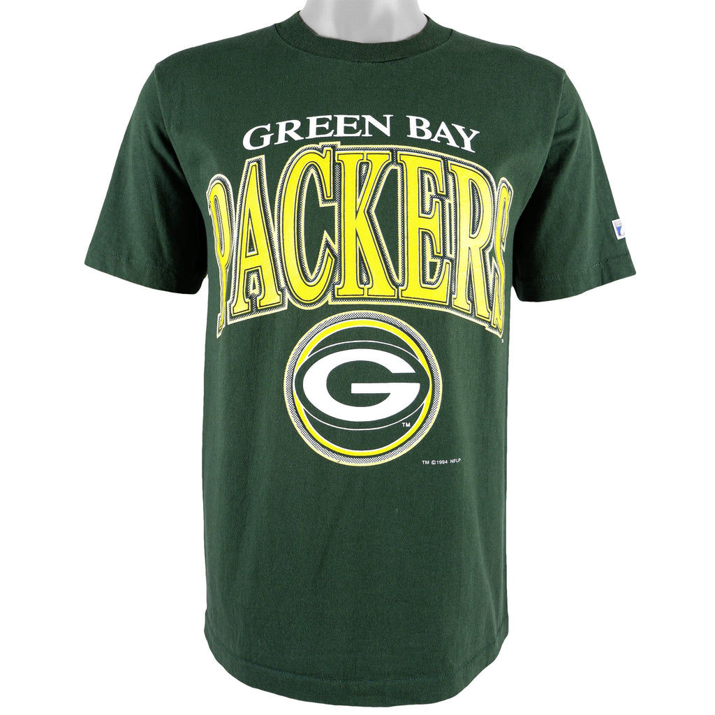 NFL (Logo 7) - Green Bay Packers Deadstock T-Shirt 1994 Medium Vintage Retro Football