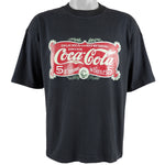 Vintage (Coke) - Coca-Cola Spell-Out T-Shirt 1990s Large