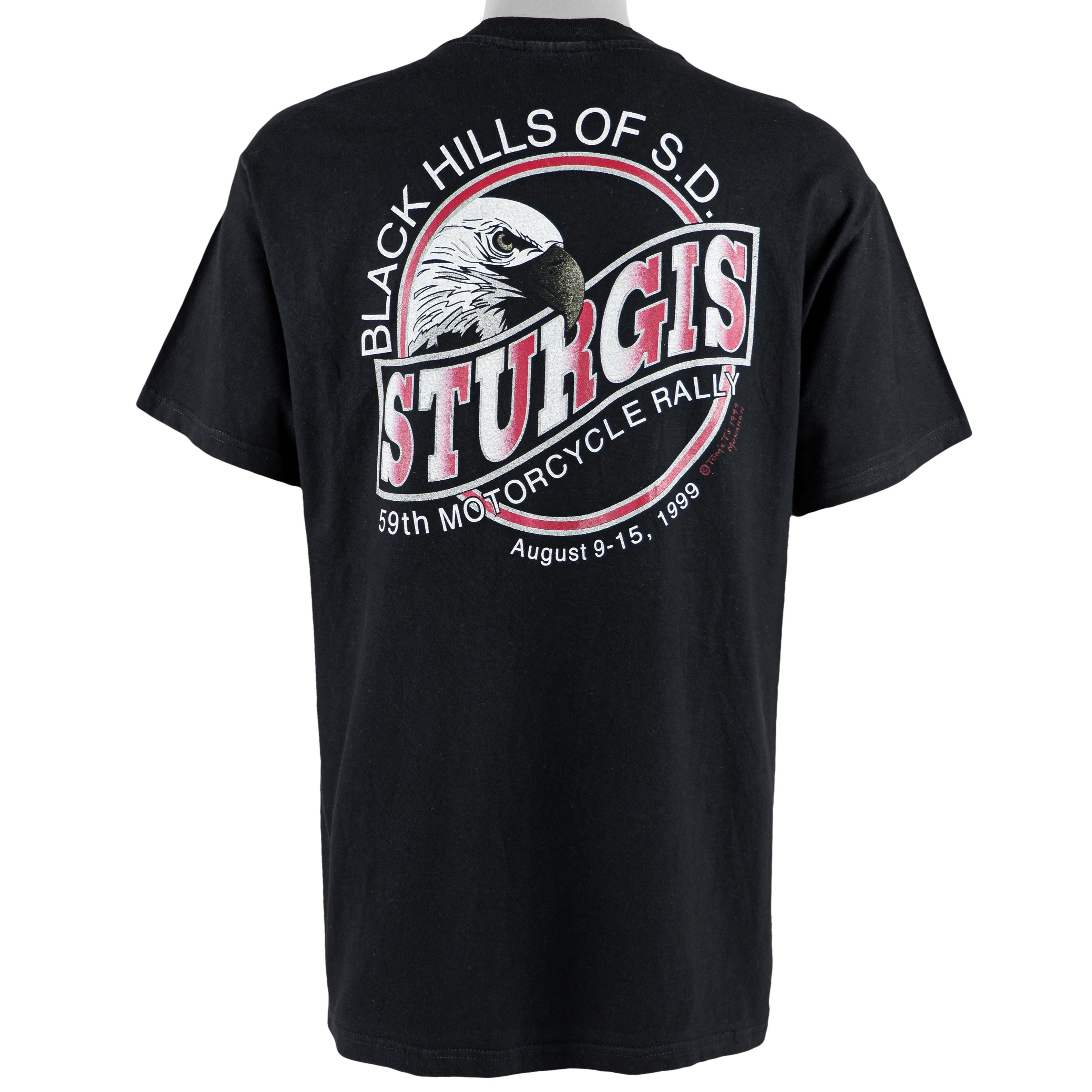 Vintage (Hanes) - Sturgis, Black Hills Motor Classic T-Shirt 1999
