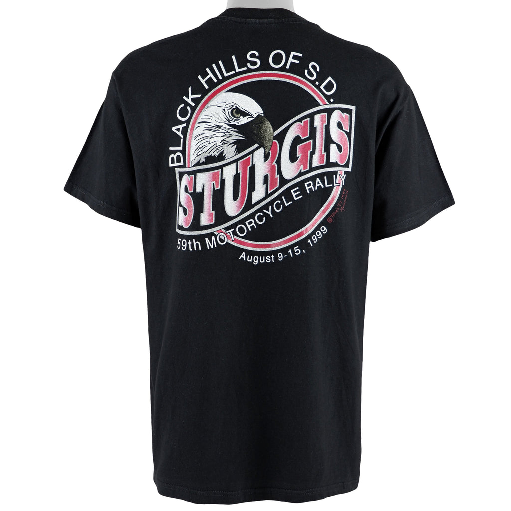 Vintage (Hanes) - Sturgis, Black Hills Motor Classic T-Shirt 1999 Larg –  Vintage Club Clothing