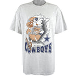 NFL (Nutmeg) - Dallas Cowboys Deadstock T-Shirt 1990s X-Large Vintage Retro Football