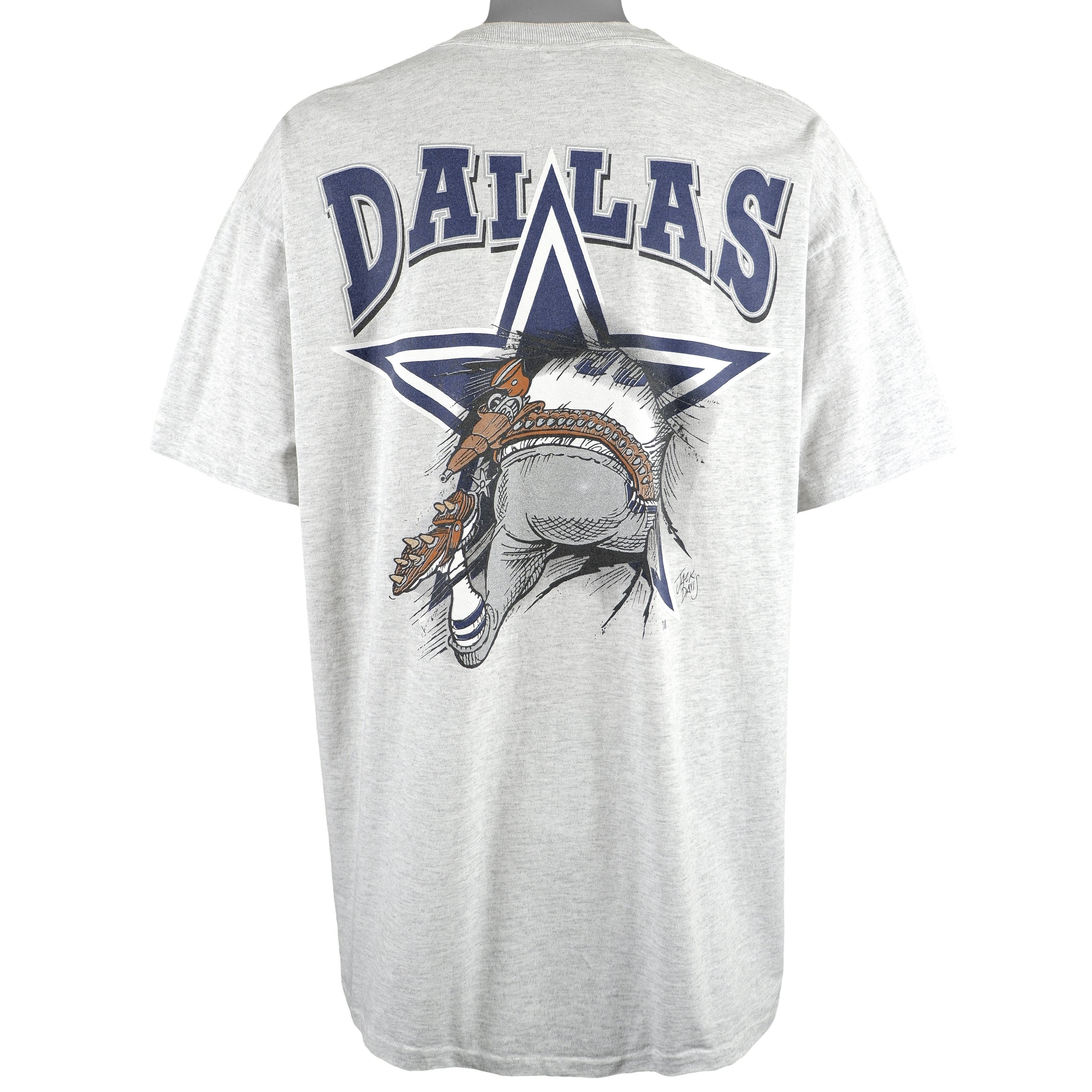 Vintage NFL (Nutmeg) - Dallas Cowboys Breakouts Deadstock T-Shirt 1990s  X-Large – Vintage Club Clothing