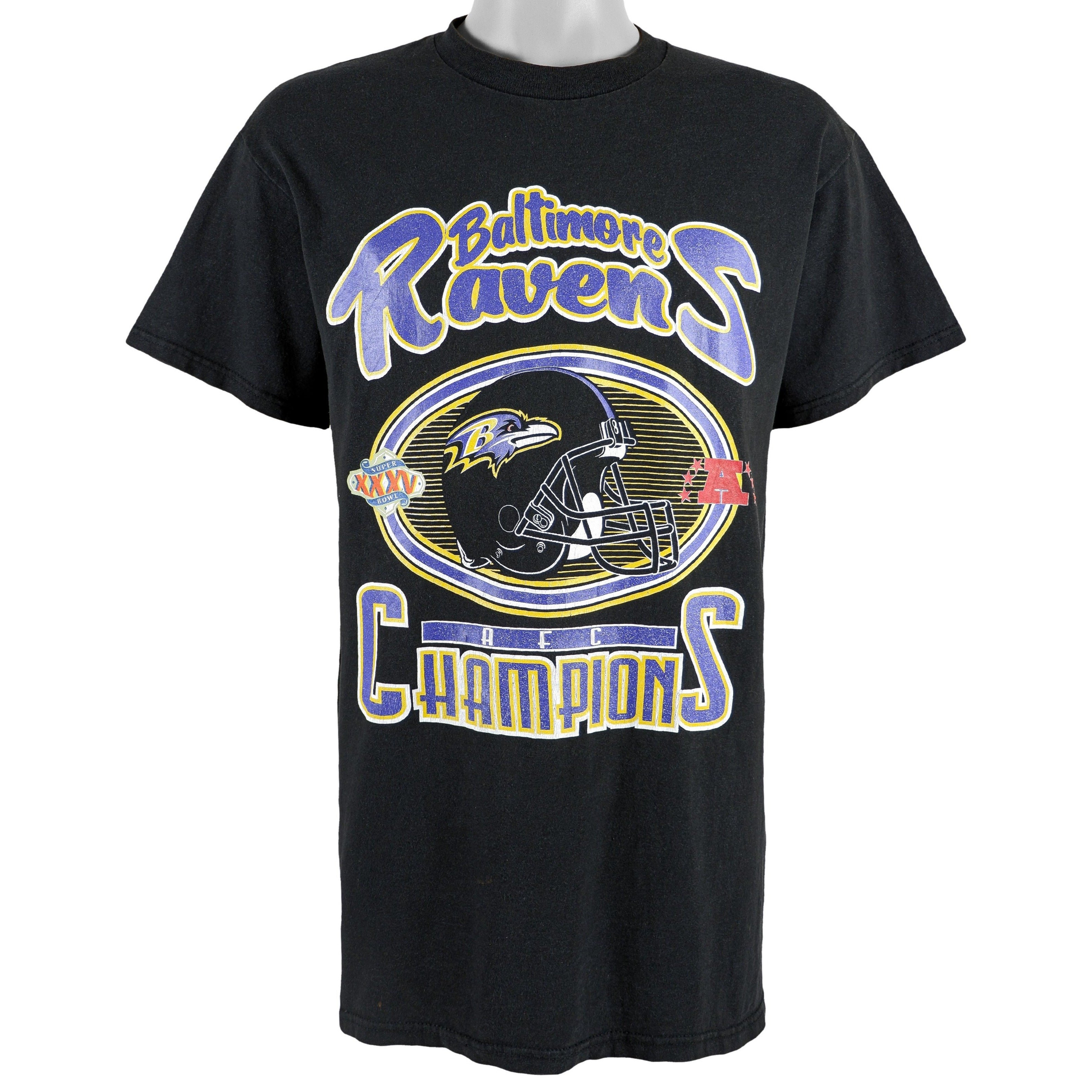 Vintage NFL (Delta) - Baltimore Ravens Super Bowl Champions Sweatshirt 2001  X-Large – Vintage Club Clothing