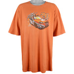 NASCAR (Chase) - Orange Tony Stewart #20 T-Shirt 1990s 3X-Large Vintage Retro 