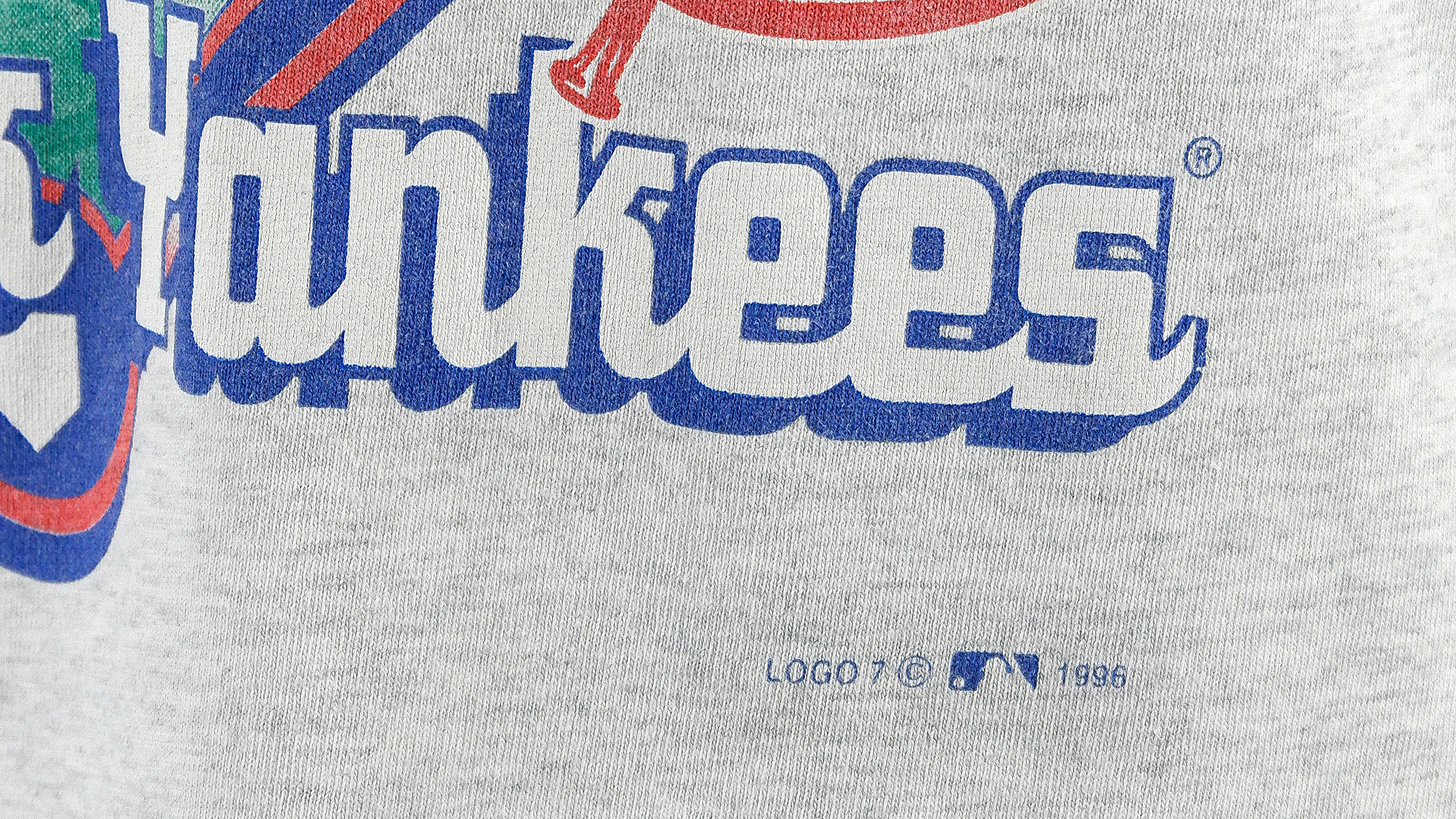 1996 MLB World Series Champions New York Yankees Logo 7 T-Shirt