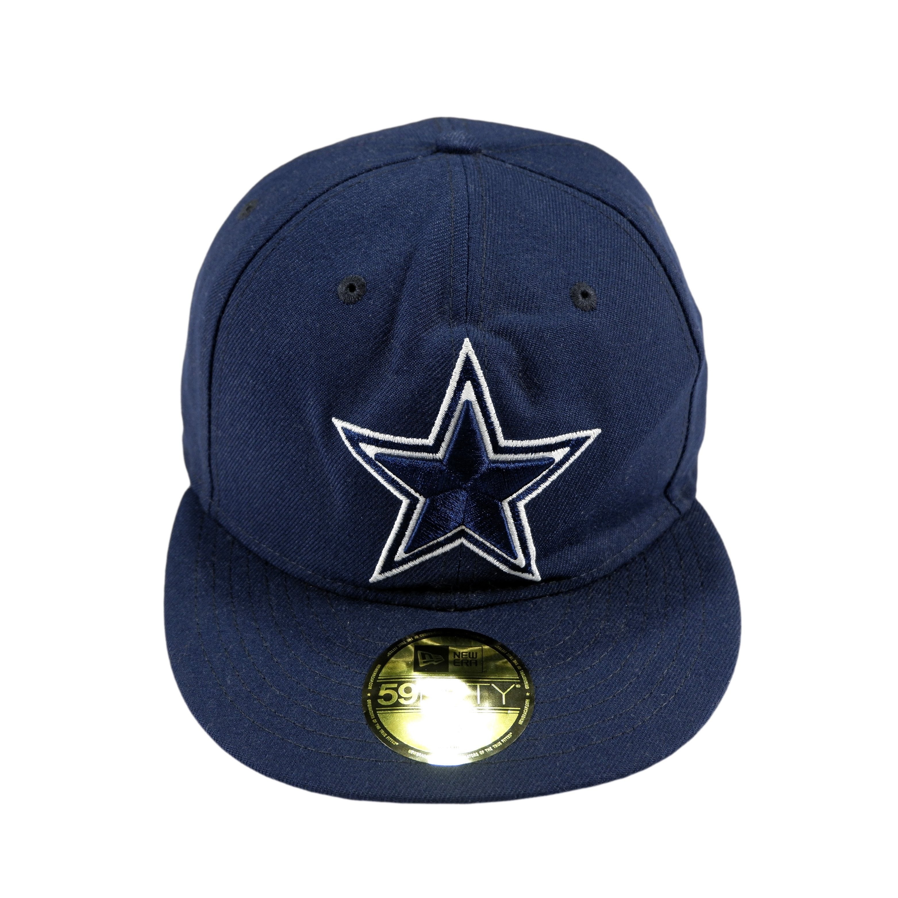 Deadstock Dallas Cowboys Snapback Hat Logo 7 Blue Gray NFL 