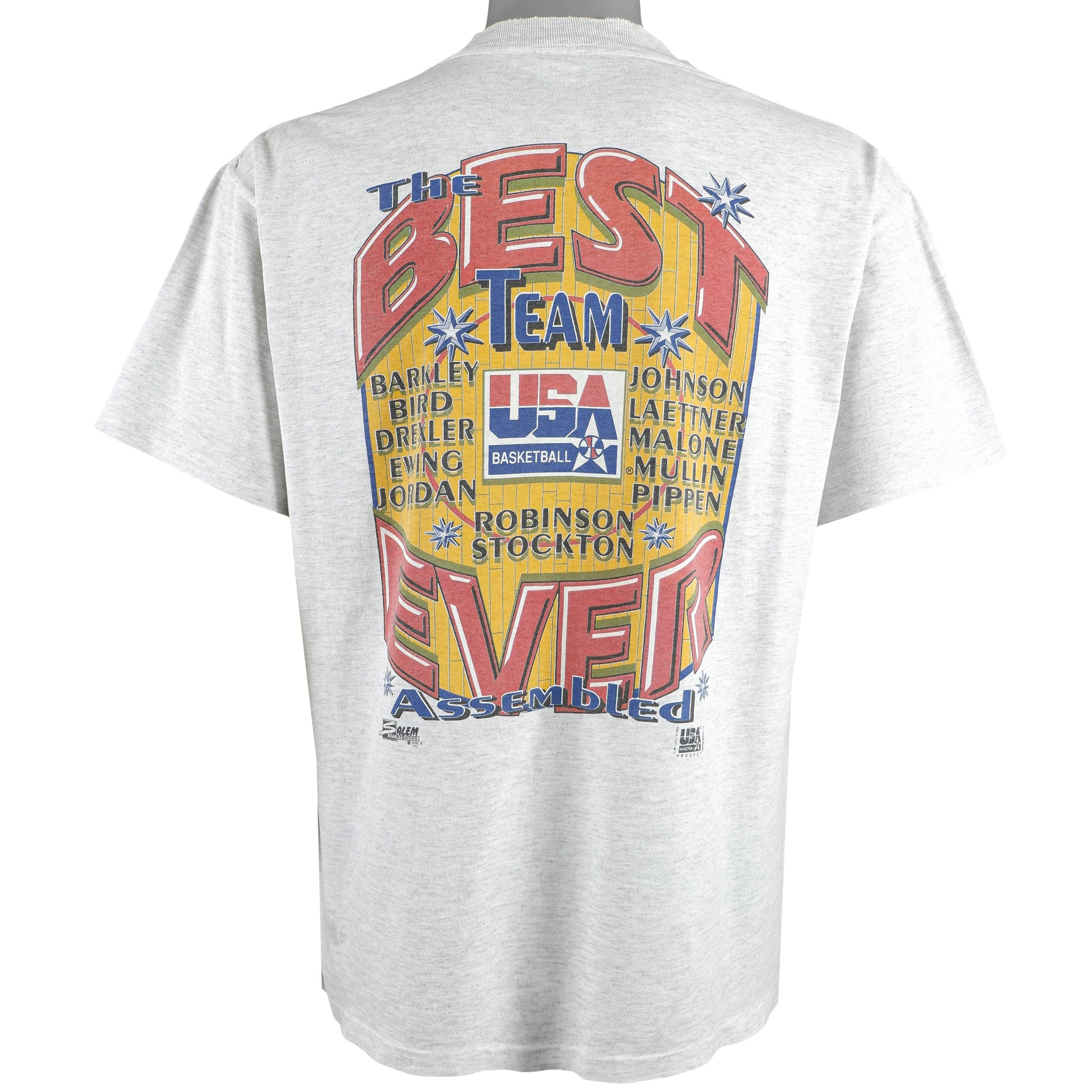 Vintage (Oneita) - USA Olympic Basketball Dream Team T-Shirt 1992