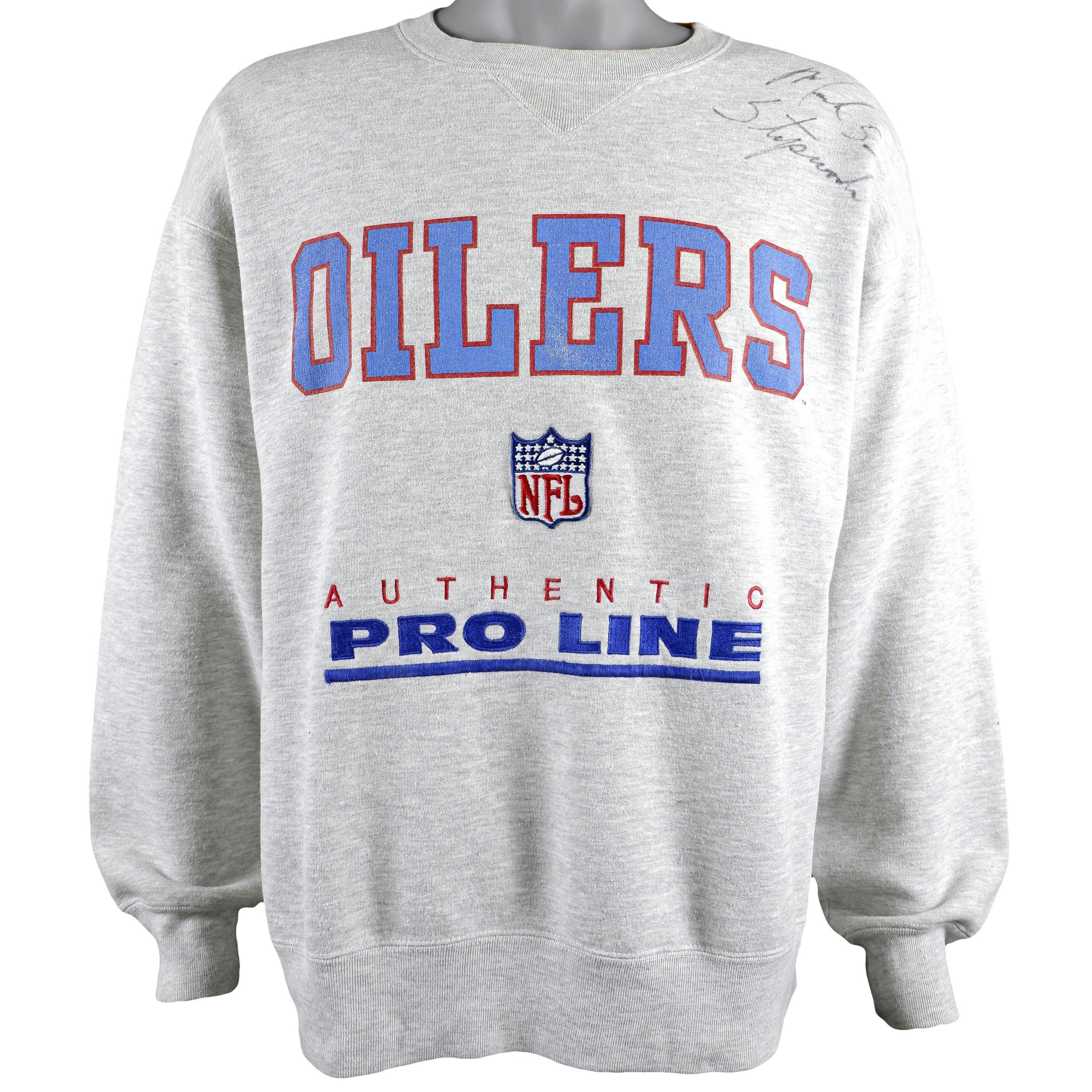 NFL 1994 Houston Oilers Football Crewneck Sweatshirt NFL