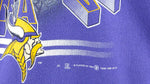 NFL (Sport) - Minnesota Vikings Big Logo Sweatshirt 1999 X-Large Vintage Retro Football