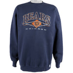 NFL (Logo 7) - Chicago Bears Crew Neck Sweatshirt 1990s X-Large Vintage Retro Football