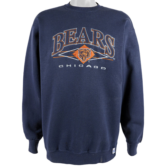 Vintage Chicago Bears Lee Sport Sweatshirt Hoodie Size Large NFL