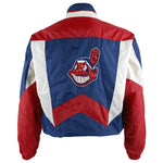 Starter - Cleveland Indians Big Logo Windbreaker 1990s Medium Vintage Retro