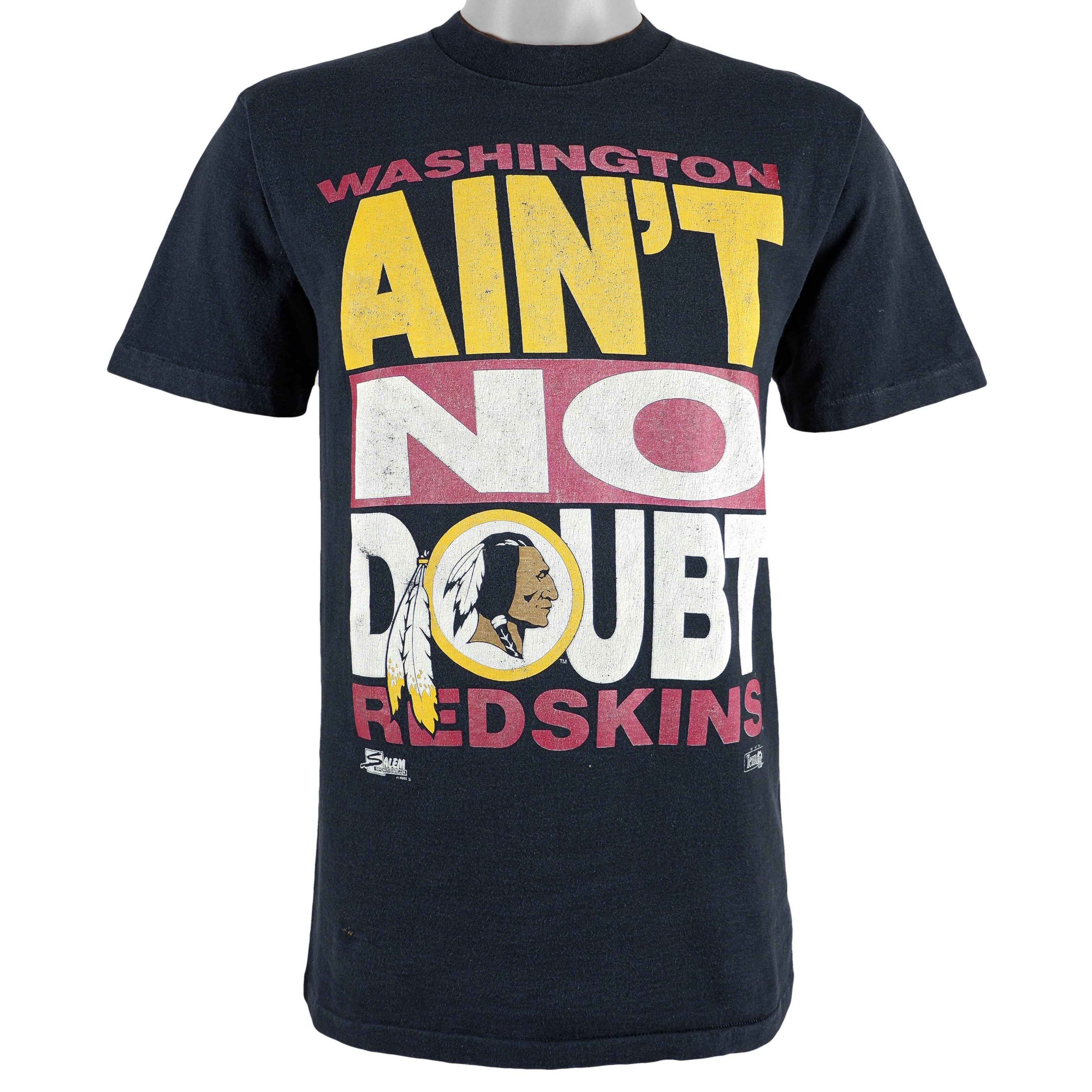 Vintage NFL 'Washington Redskins, Ain't No Doubt' T-Shirt 1991 Medium –  Vintage Club Clothing