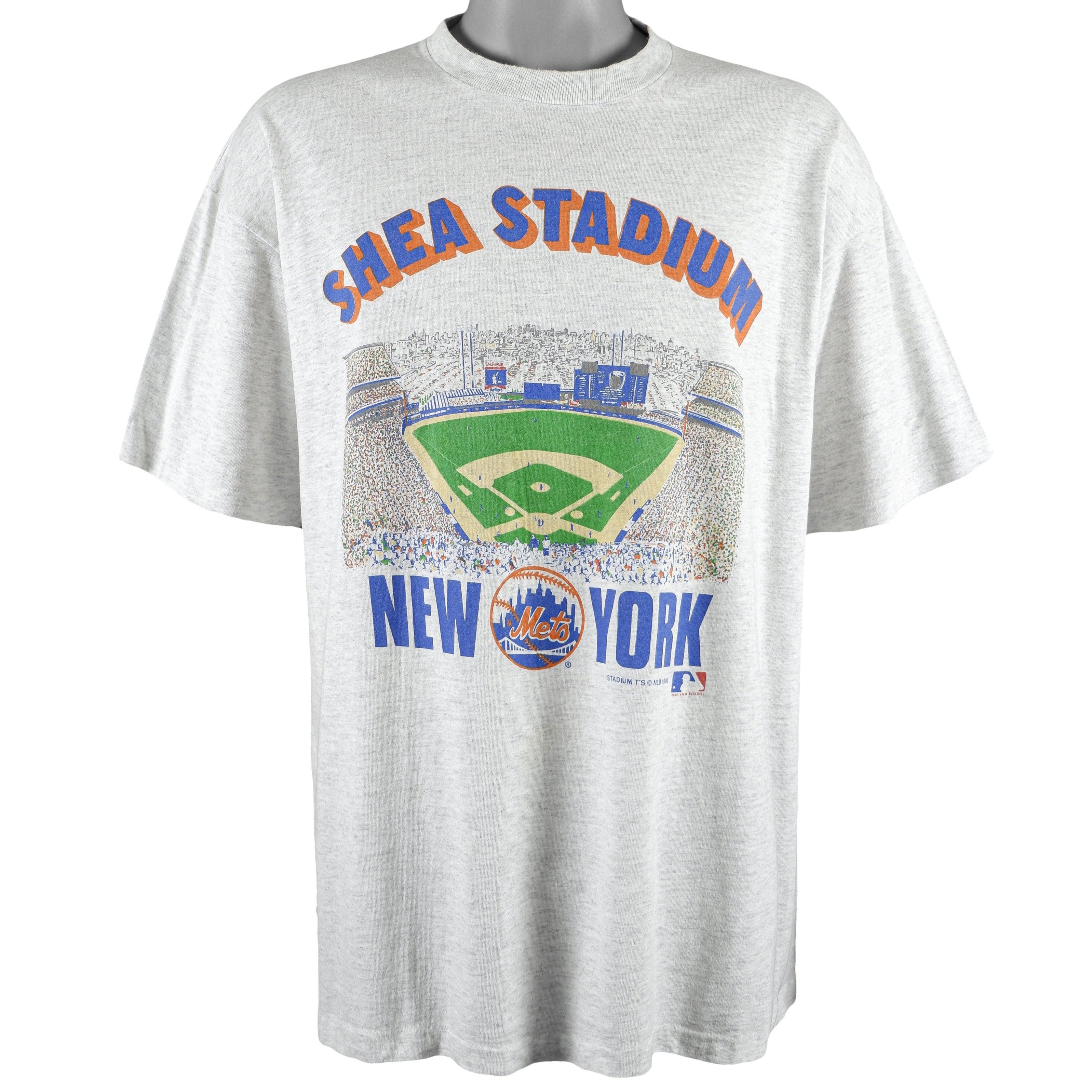 Vintage MLB New York Mets Tee Shirt 1996 Size XL Made in USA Deadstock