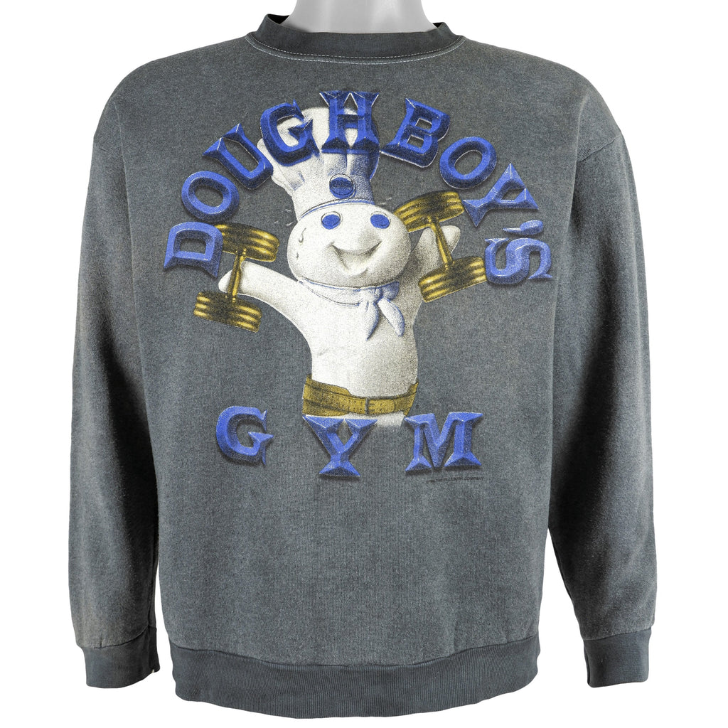 Vintage (Tultex) - Doughboys Gym Crew Neck Sweatshirt 1990s Medium Vintage Retro