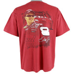 NASCAR (Chase) - Red Dale Earnhardt Jr. T-Shirt 2000s Large Vintage Retro