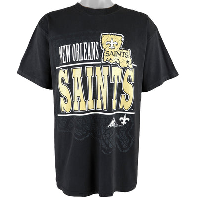 Vintage 90s New Orleans Saints Jersey T-Shirt L Deadstock NFL Football  Rawlings