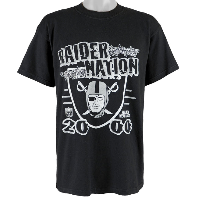 Vintage 2000's GILDAN NFL Oakland Raiders T-Shirt Sz. M