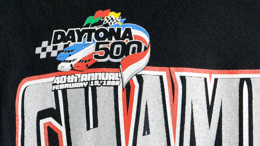 NASCAR (Chase) - Dale Earnhardt Daytona 500 Deadstock T-Shirt 1998 X-Large Vintage Retro