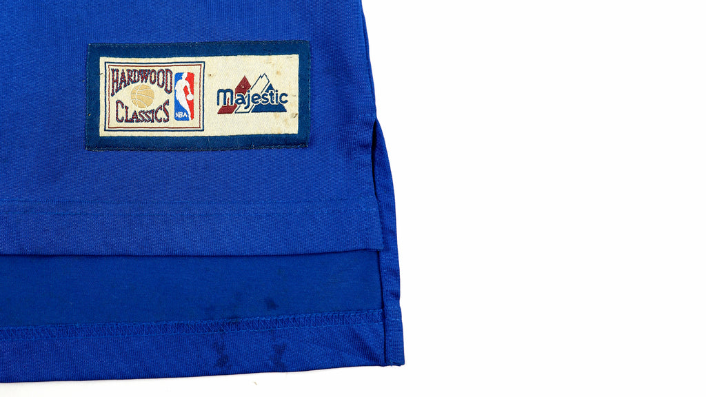 NBA (Hardwood Classics)- Blue & Red Philadelphia 76ers Basketball Jersey 1990s X-Large Vintage Retro Basketball
