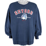 Disney - Eeyore, Another Gloomy Day Crew Neck Sweatshirt 1990s X-Large Vintage Retro