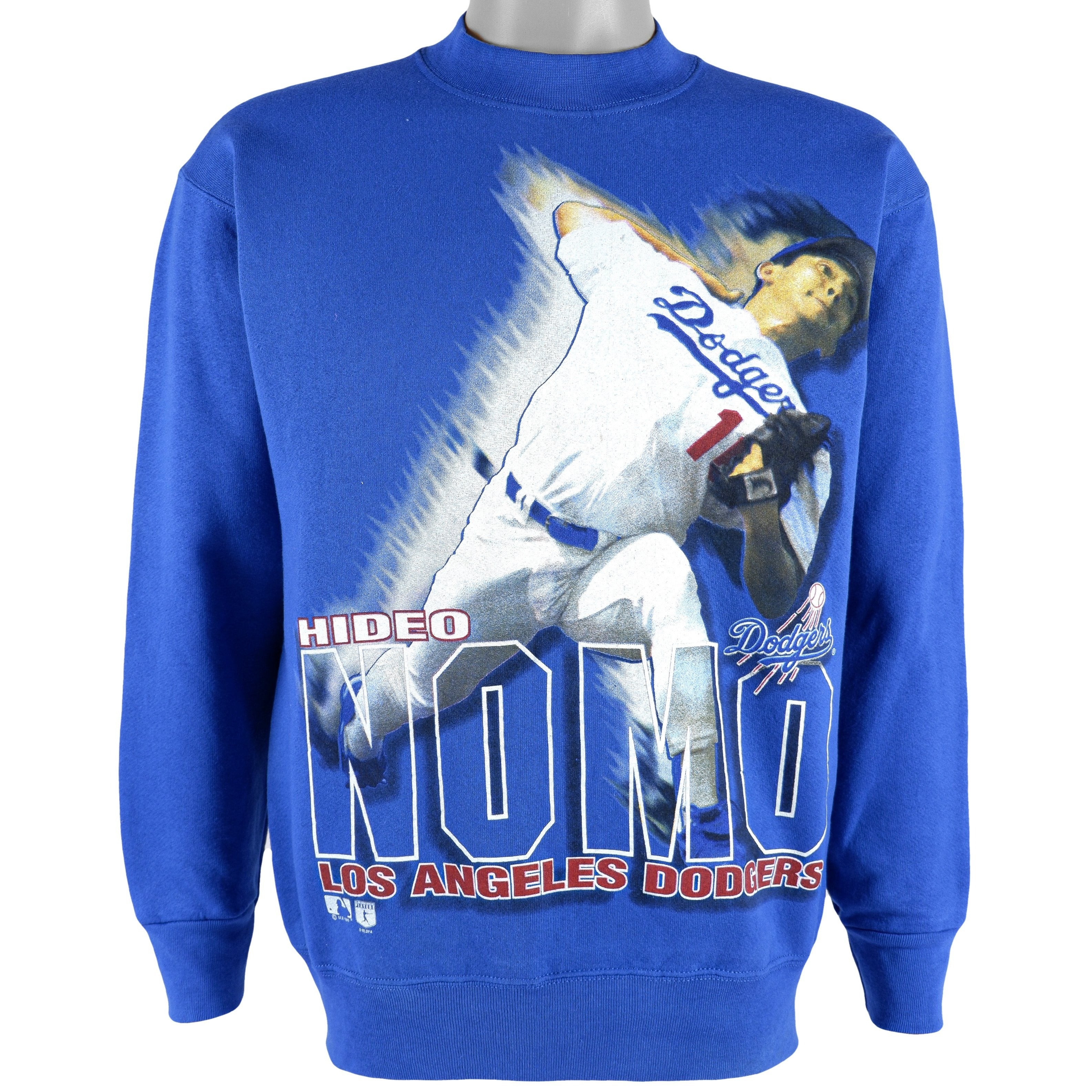 Vintage 1995 Los Angeles Dodgers Hideo Nomo Salem Sportswear T