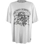 MLB (Nutmeg) - Chicago White Sox Big Logo T-Shirt 1990s X-Large