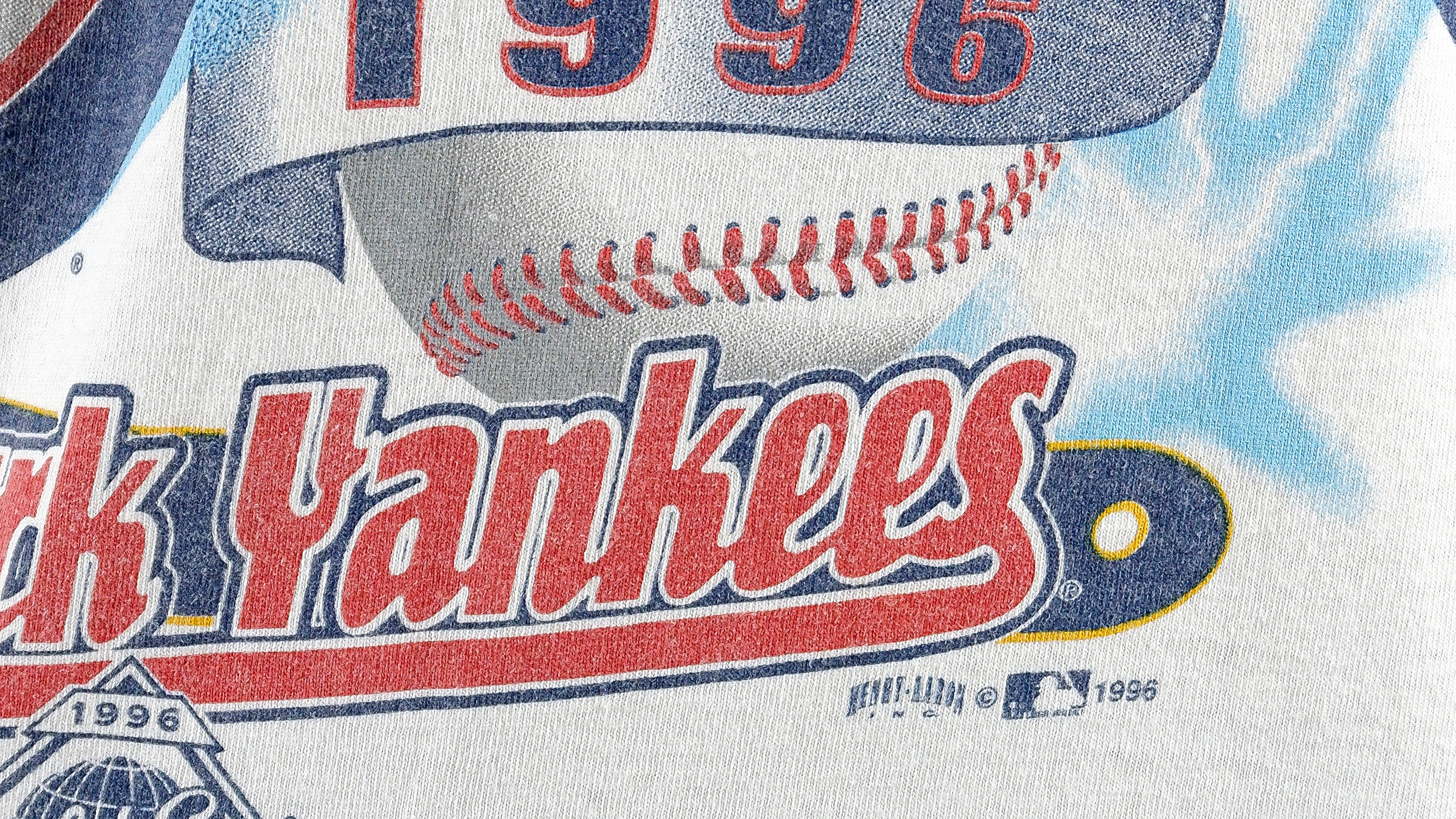 Vintage MLB (Aaron) - New York Yankees, World Series Champions Deadstock T- Shirt 1996 Large – Vintage Club Clothing