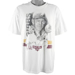 NFL (Hanes) - Joe Gibbs Spell-Out Deadstock T-Shirt 1990s X-Large Vintage Retro Football