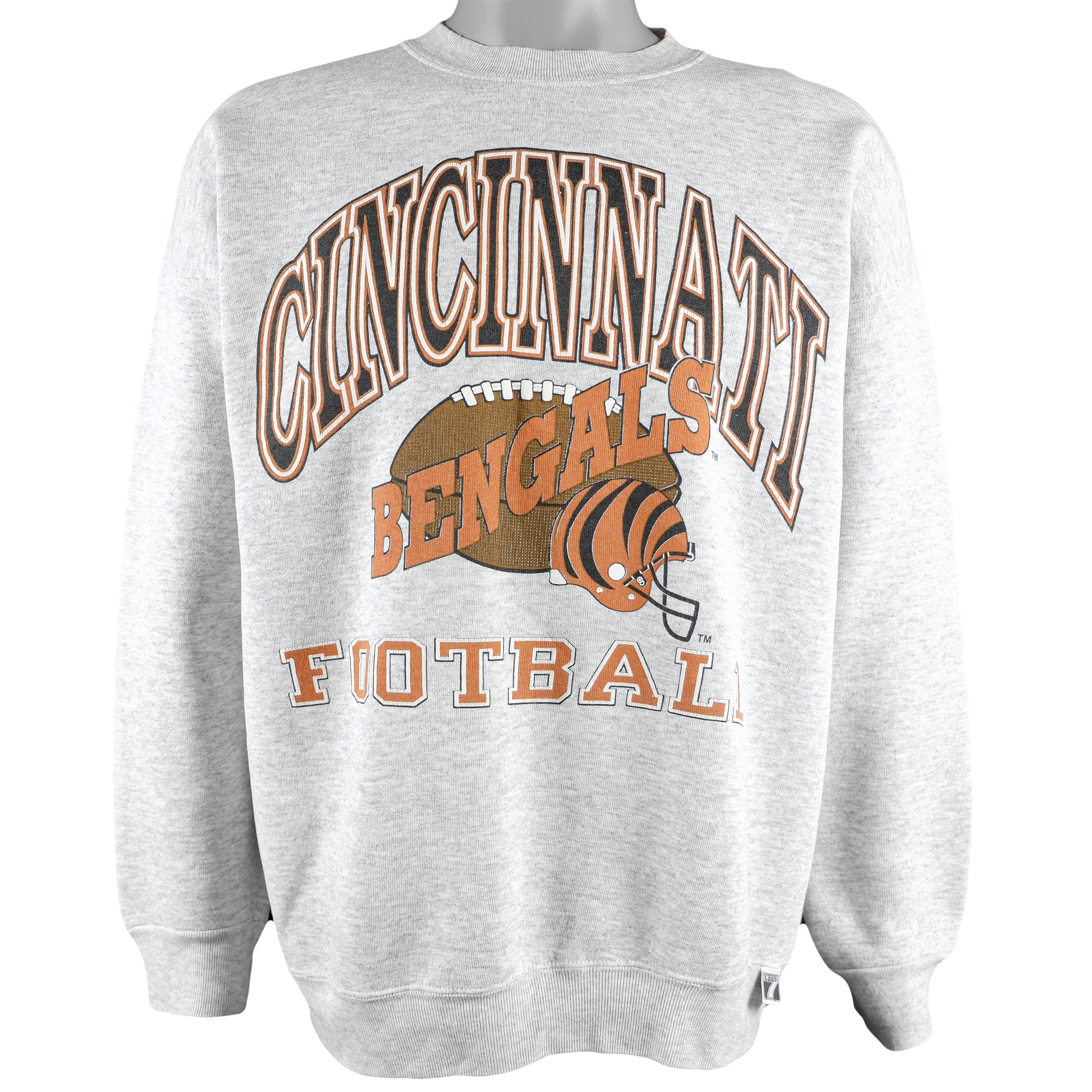 Vintage 90s Cincinnati BENGALS Sweatshirt Lee SPORT L