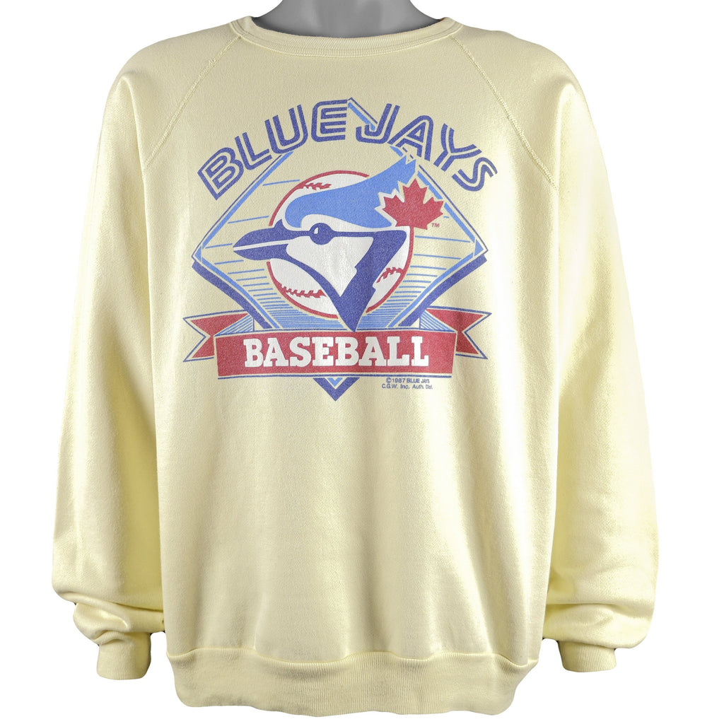 MLB - Toronto Blue Jays Sweatshirt 1987 Large Vintage Retro Baseball