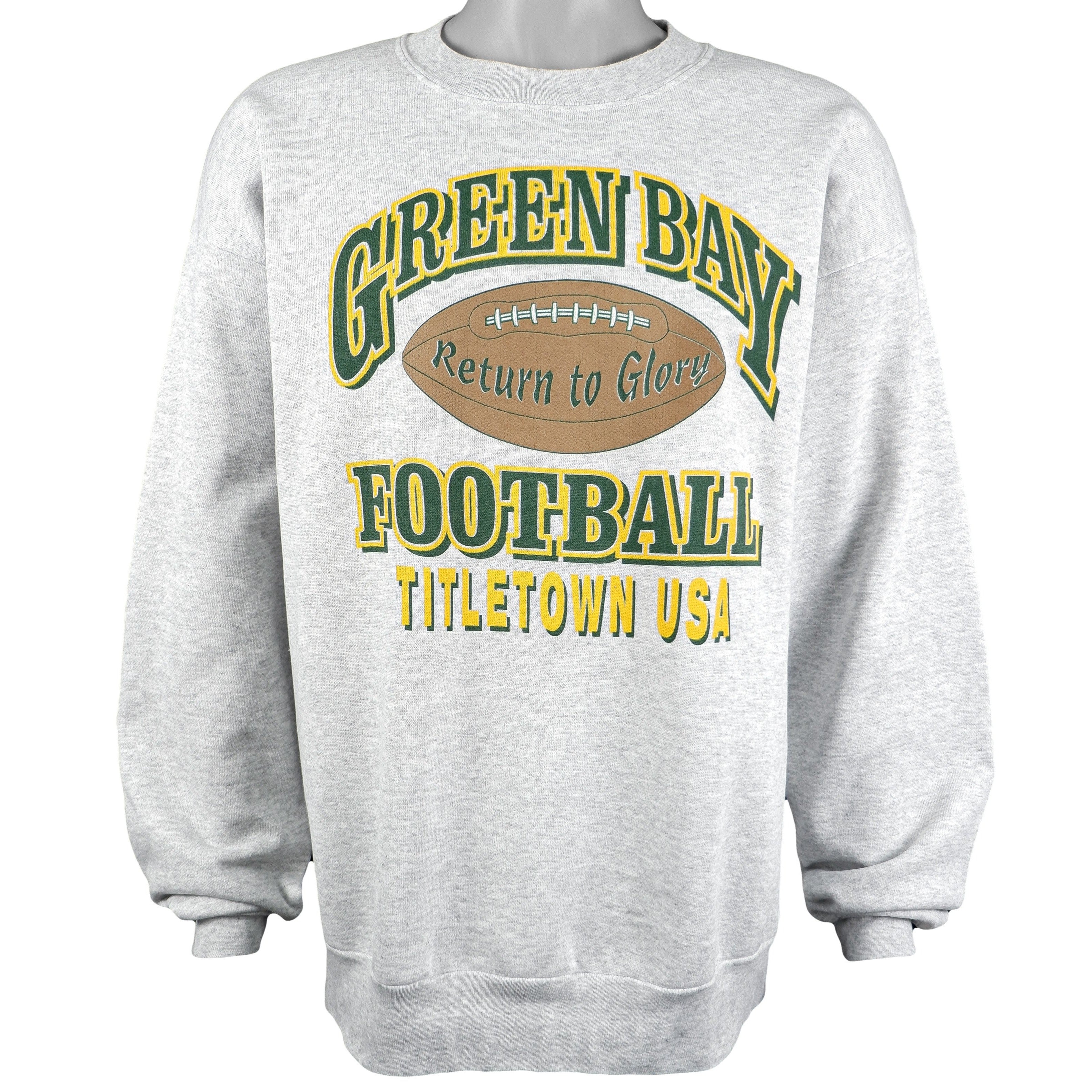 Vintage 1996 Green Bay Packers Titletown USA Crewneck Sweatshirt