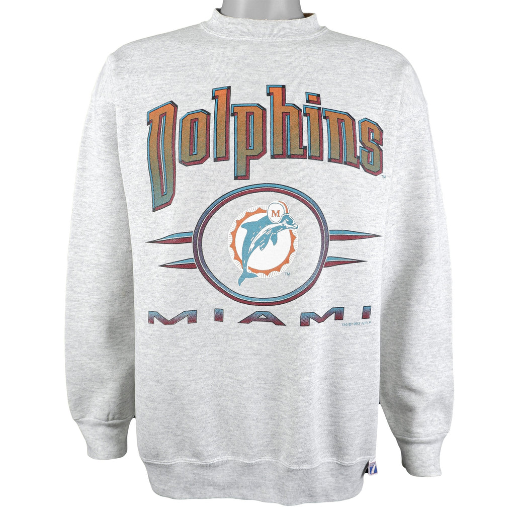 Vintage Miami Dolphins Football Crewneck Sweatshirt Retro T-Shirt