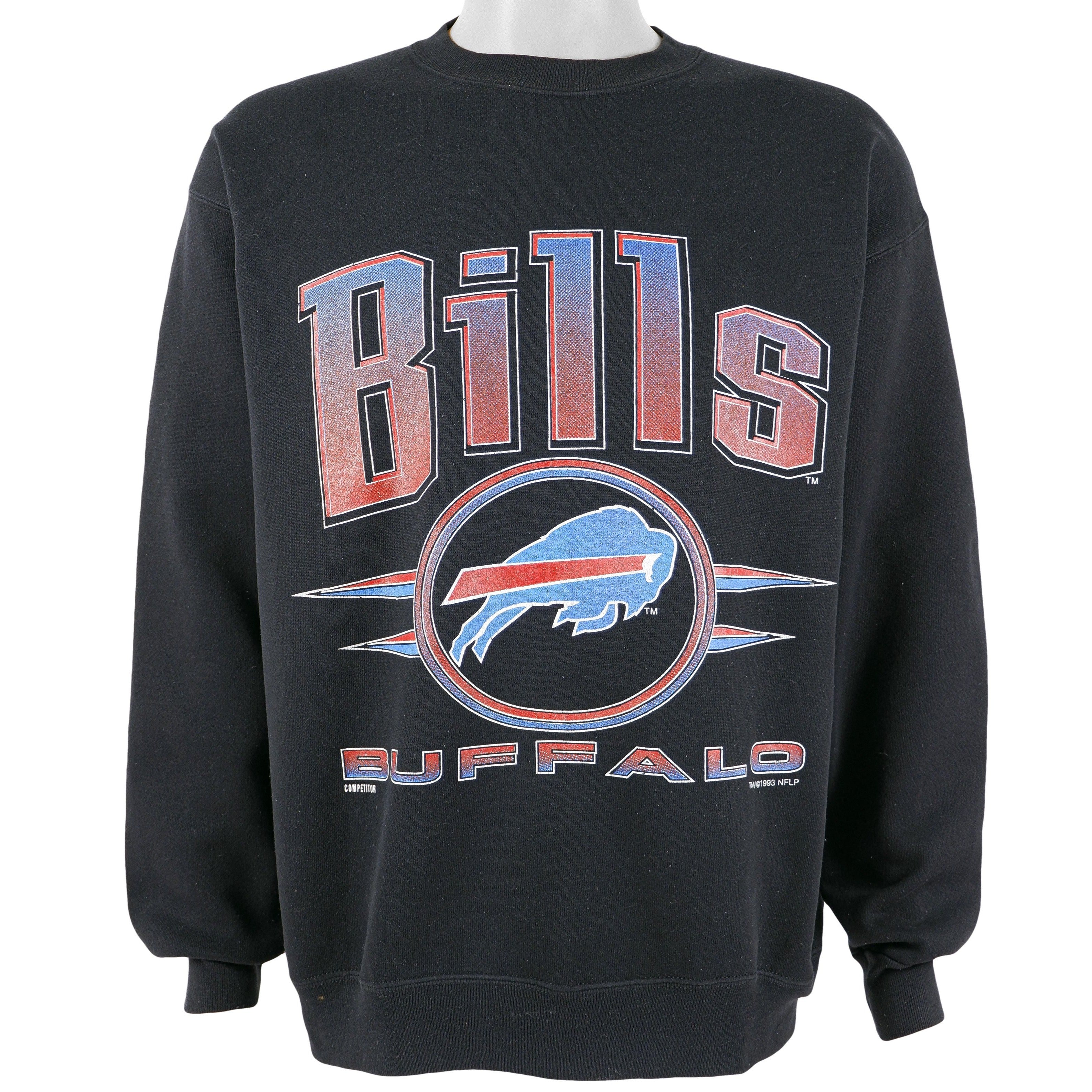 Vintage NFL (Trench) - Buffalo Bills VS Oilers Un-BILL-ievable Crew Neck  Sweatshirt 1993 X-Large – Vintage Club Clothing