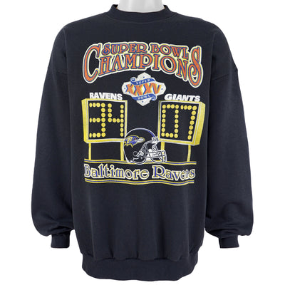 Vintage 2001 Super Bowl XXXV Champions Baltimore Ravens Graphic Longsleeve  Shirt, hoodie, sweater, long sleeve and tank top