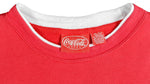 Vintage - Coca-Cola Crew Neck Sweatshirt 1990s Large Vintage Retro