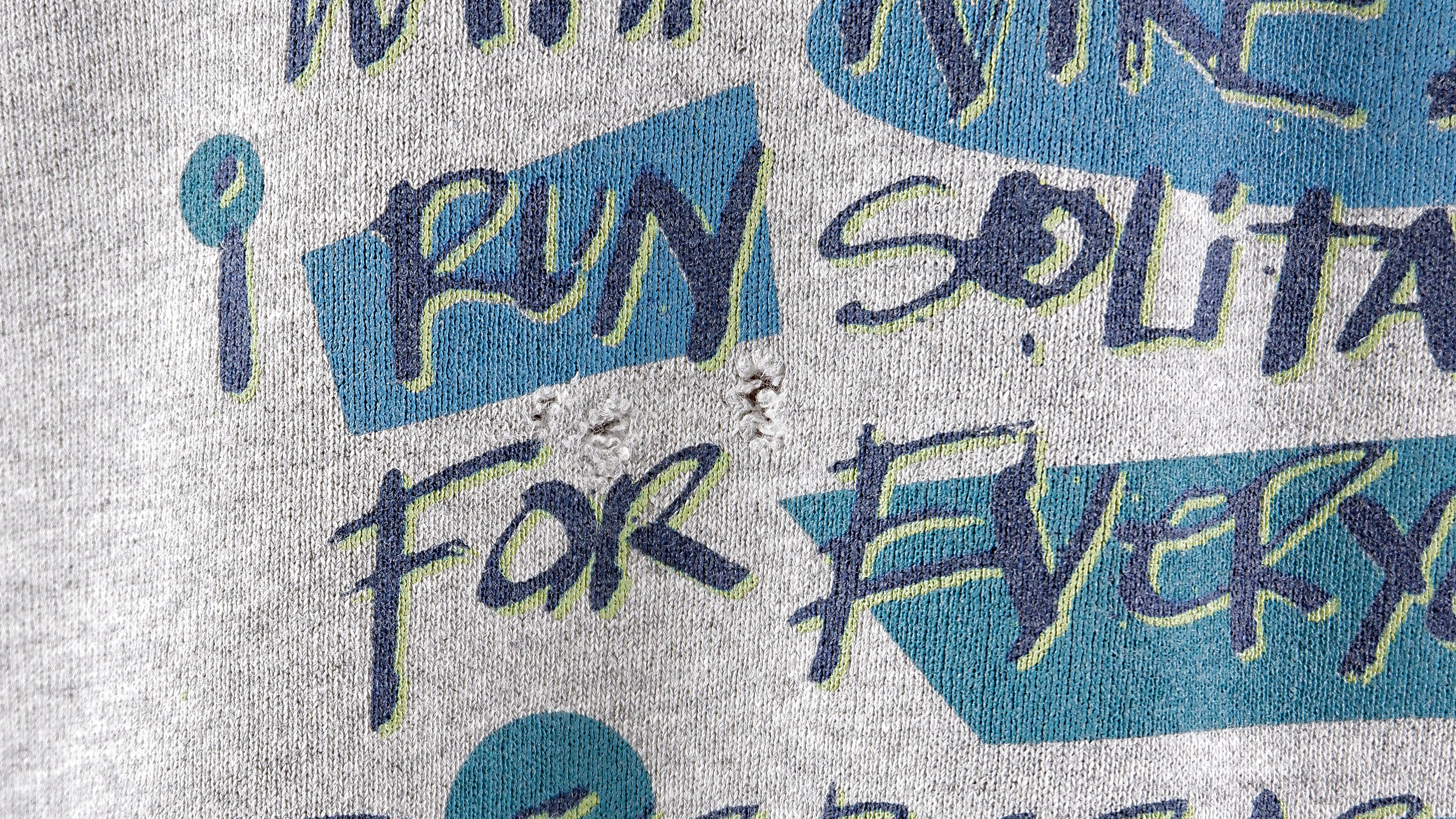Vintage Nike - St. Louis Blues 1/4 Zip Spell-Out Sweatshirt 1990s Medium