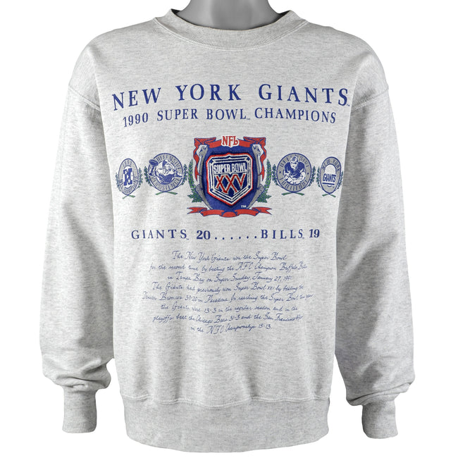 Vintage 1990 Super Bowl World Champions New York Giants T-Shirt Size M  Starter