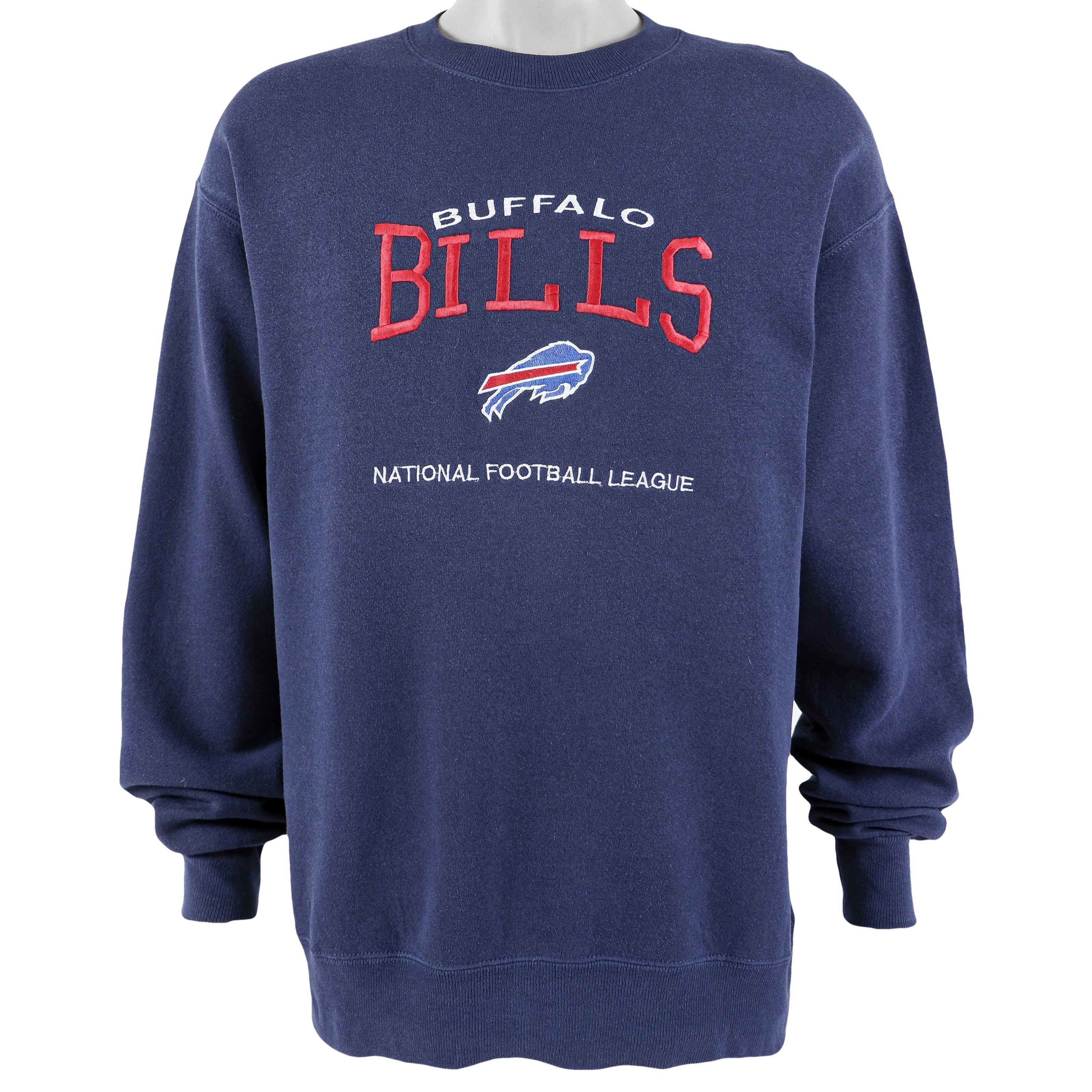 Vintage NFL (Lee) - Buffalo Bills Embroidered Crew Neck Sweatshirt 1990s  Large – Vintage Club Clothing