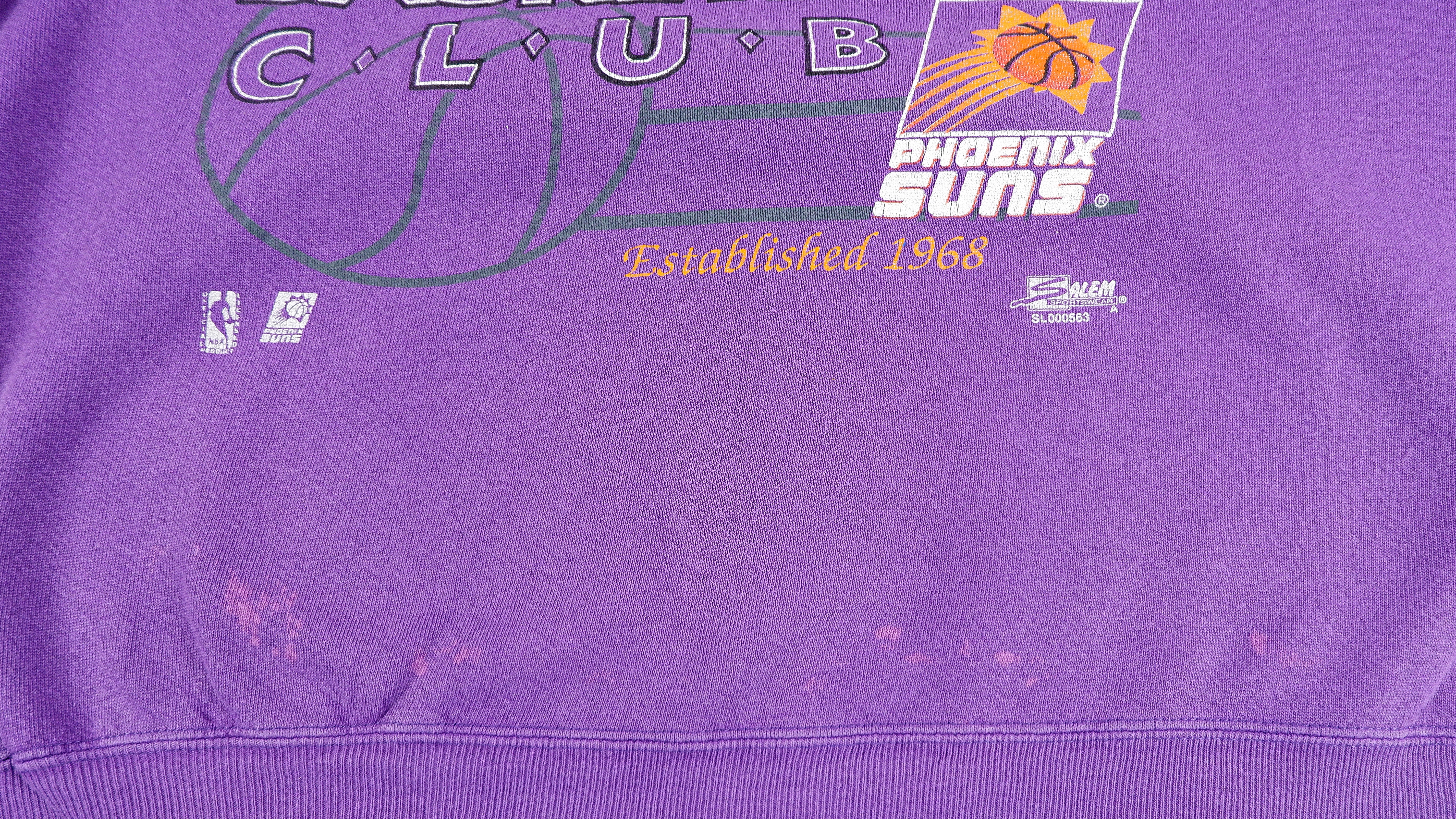 Vintage NBA (Salem) - Phoenix Suns Crew Neck Sweatshirt 1990s Large –  Vintage Club Clothing