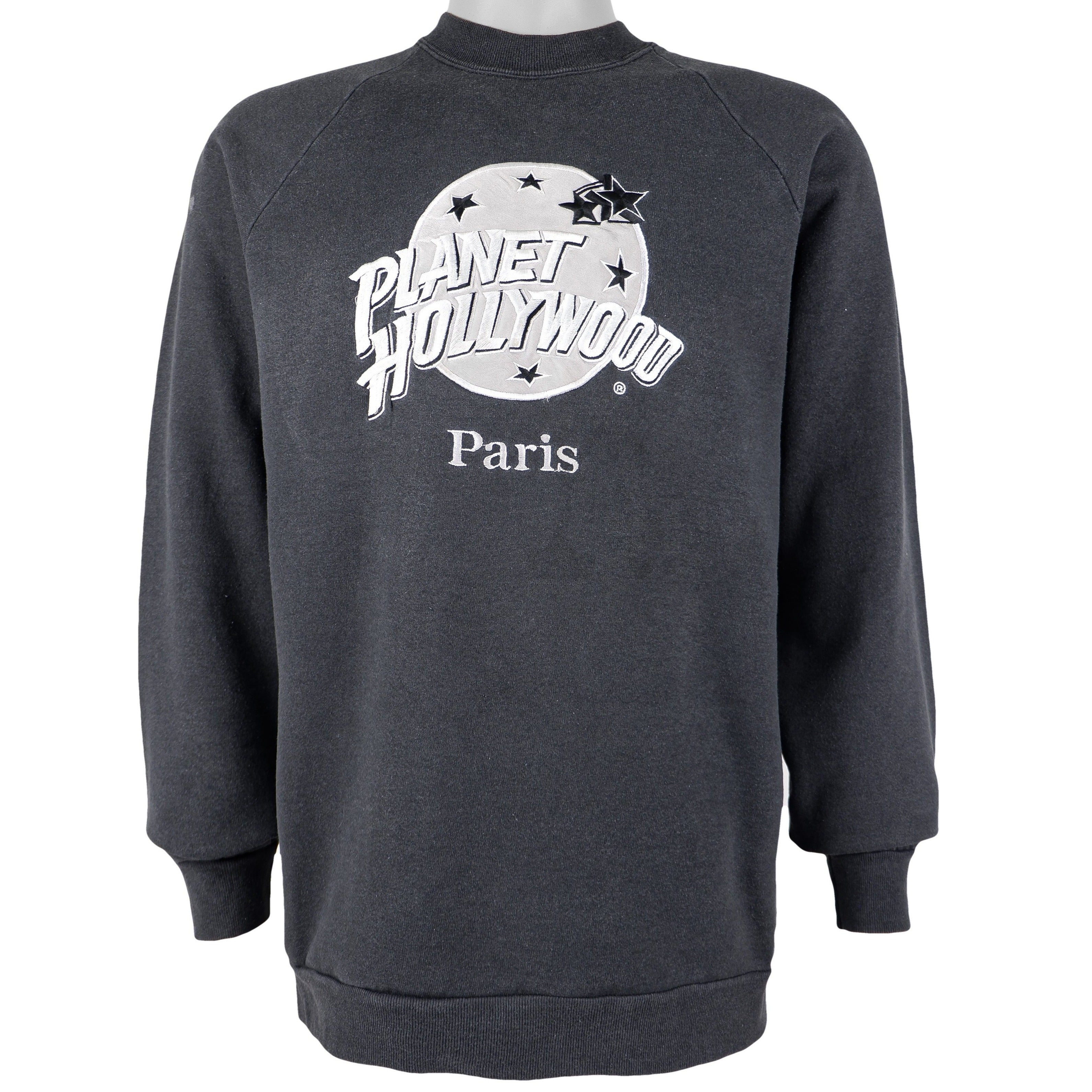 Vintage - Planet Hollywood, Paris Crew Neck Sweatshirt 1990s X