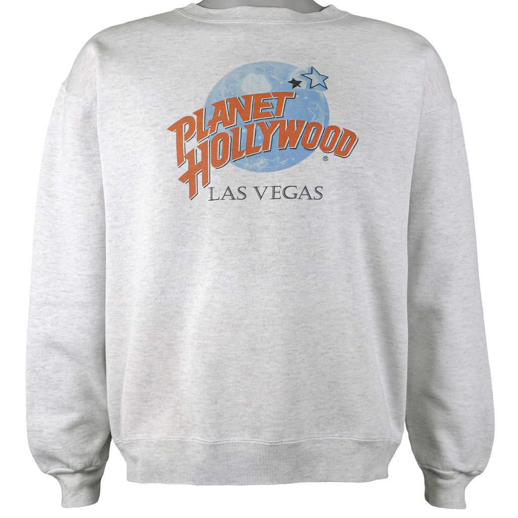 Vintage - Planet Hollywood, Las Vegas Crew Neck Sweatshirt 1990s Large Vintage Retro