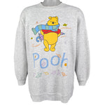 Disney - Winnie the Pooh Crew Neck Sweatshirt 1990s 4X-Large Vintage Retro