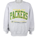 NFL (Russell Athletic) - Green Bay Packers Crew Neck Sweatshirt 1990s Large Vintage Retro Footballl
