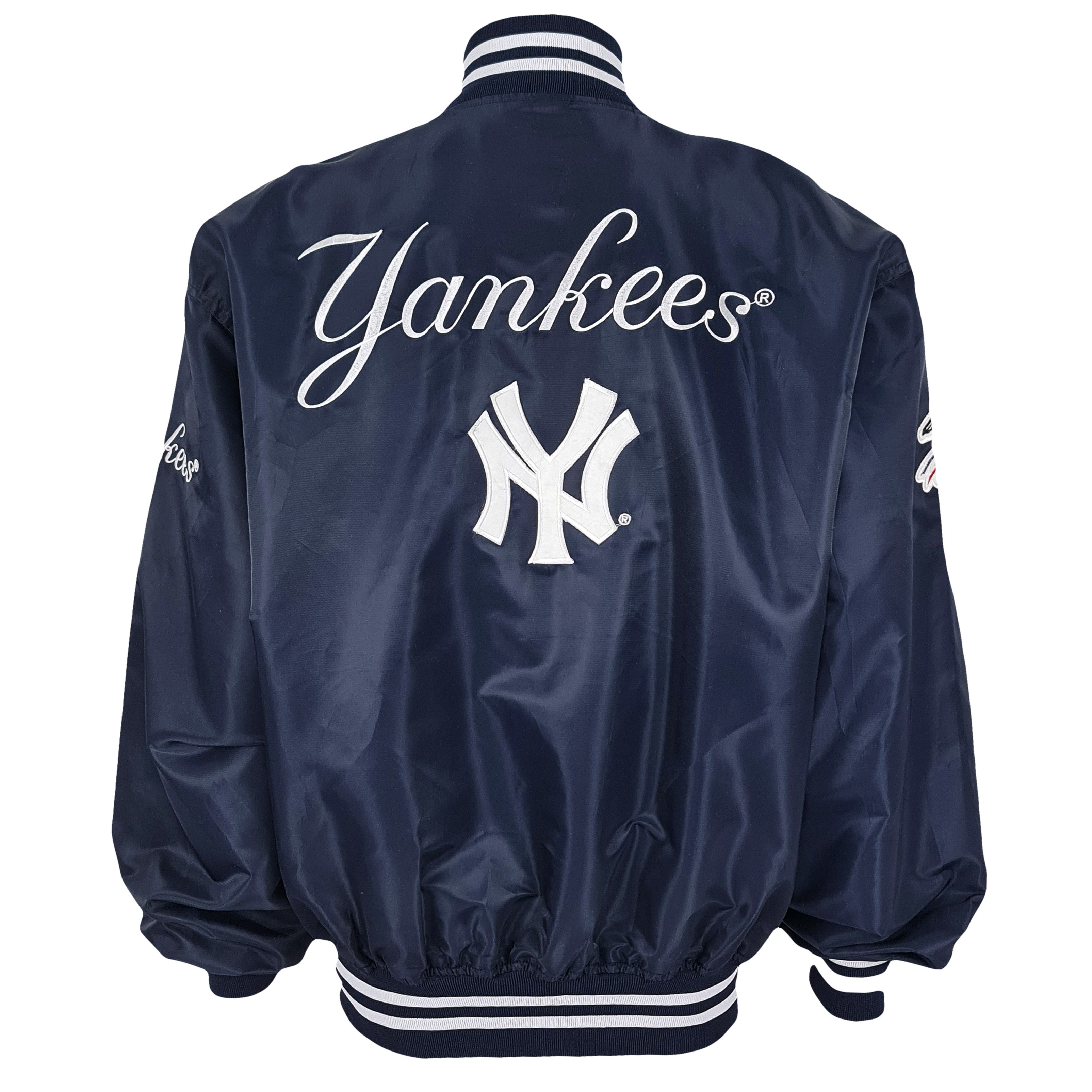 New York Yankees 90s Light Blue Varsity Jacket