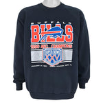 NFL - Buffalo Bills AFC Champions Crew Neck Sweatshirt 1991 X-Large Vintage Retro Football