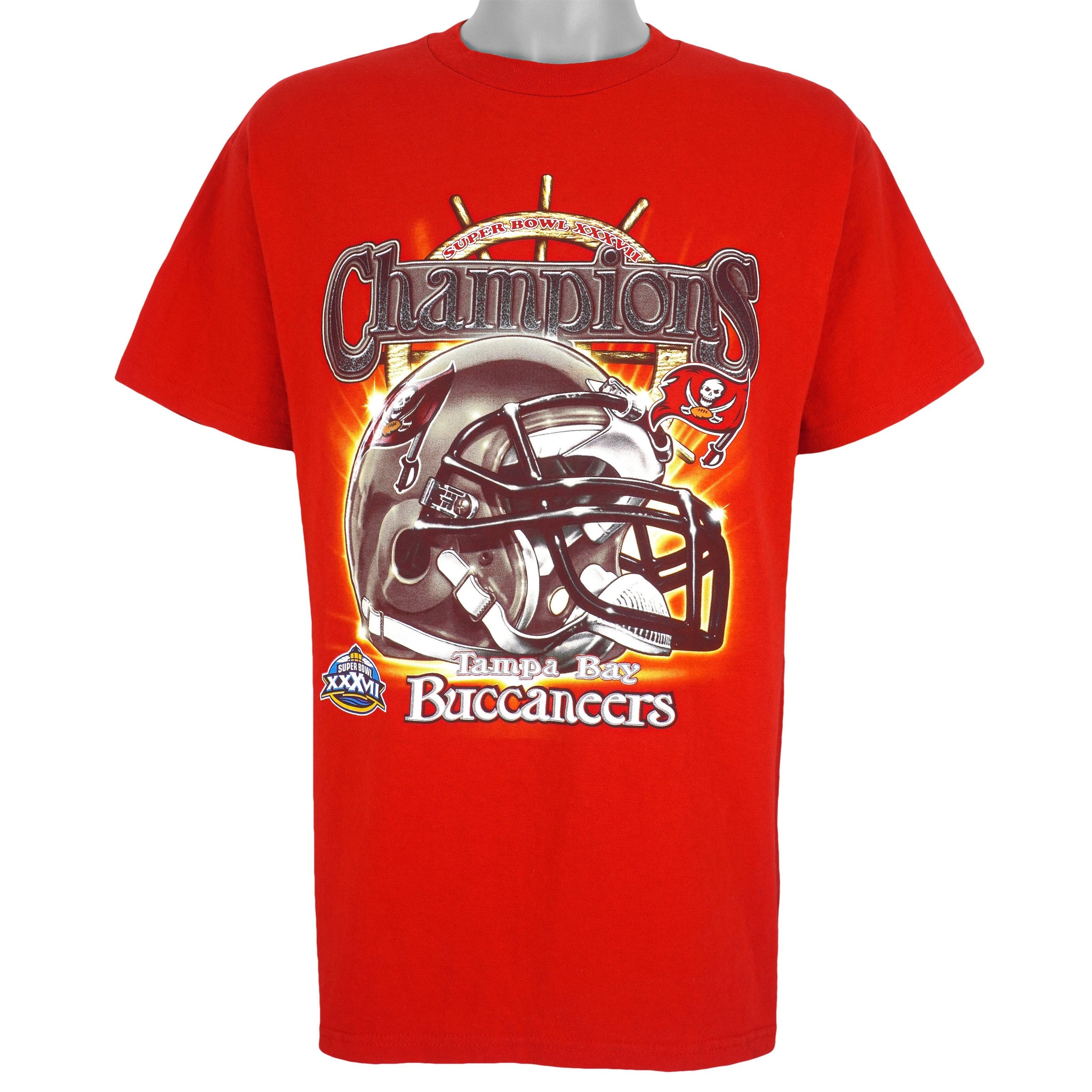 Vintage Tampa Bay Buccaneers Super Bowl XXXVII Champions T 