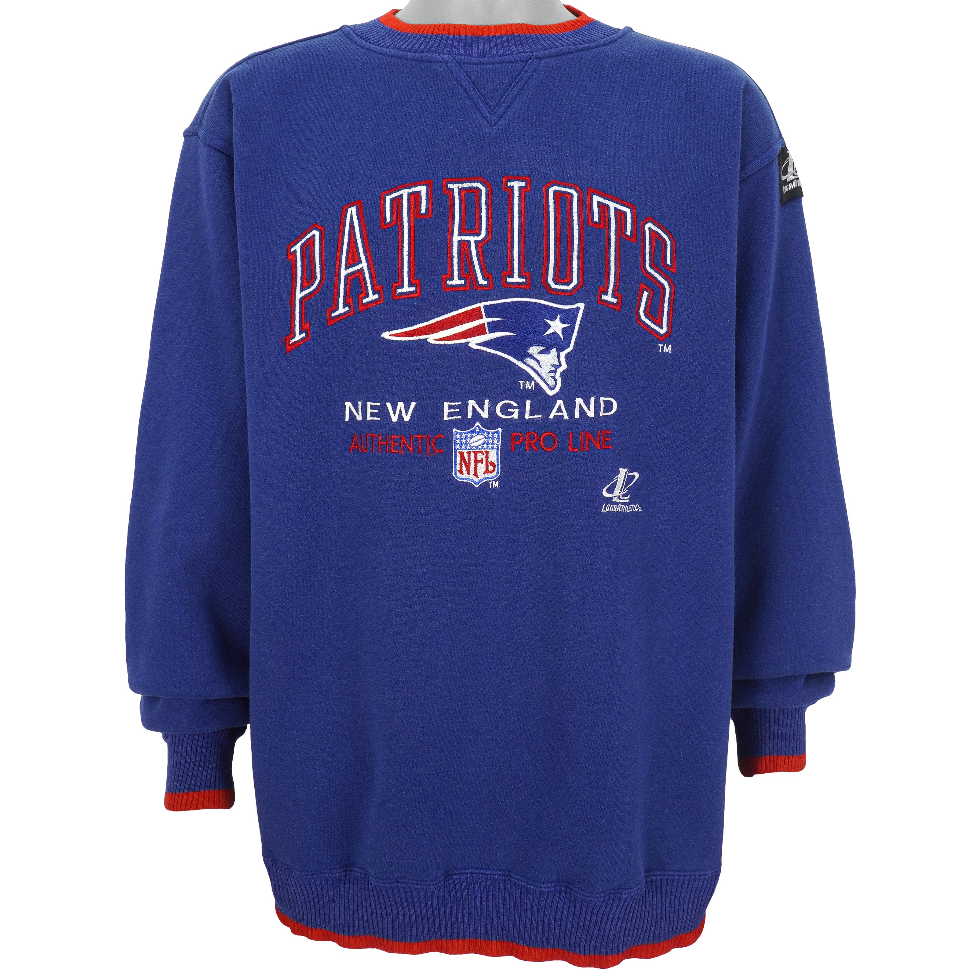 Vintage NFL Proline Logo Athletics New England Patriots 