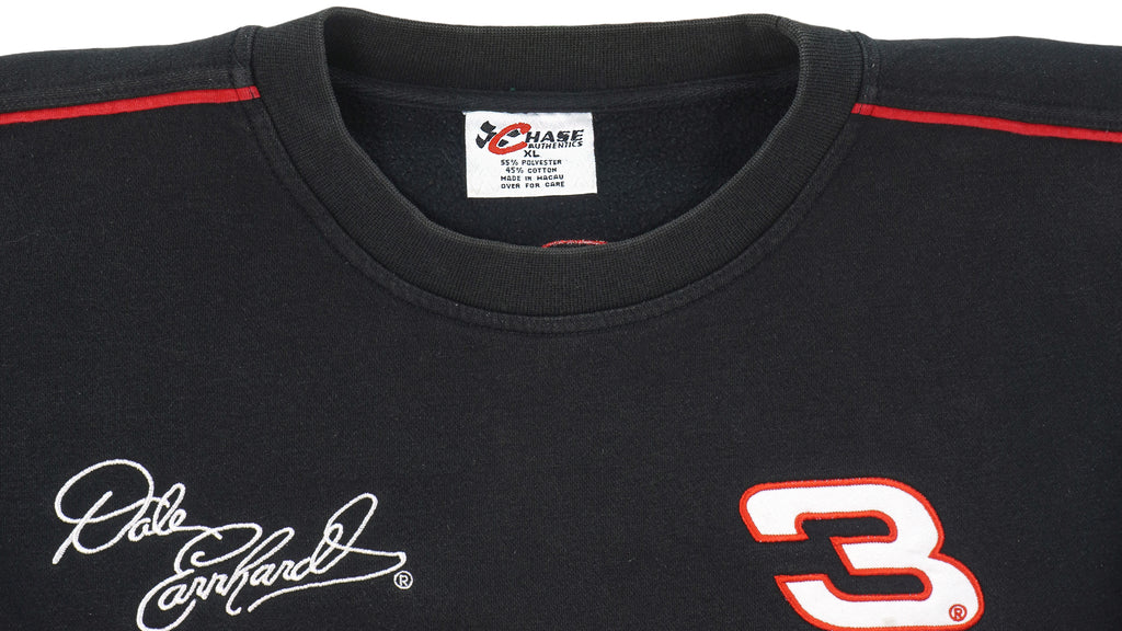 NASCAR (Chase) - Dale Earnhardt #3 Crew Neck Sweatshirt 1990s X-Large